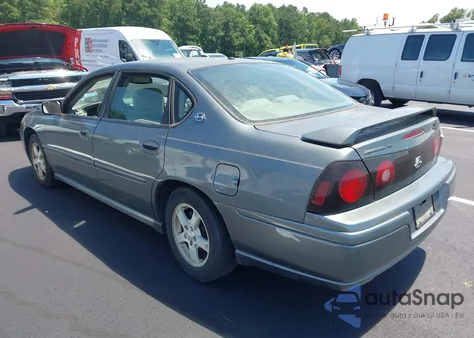 2005 Chevrolet Impala Ls из США, поврежденный, VIN 2G1WH52K159279690
